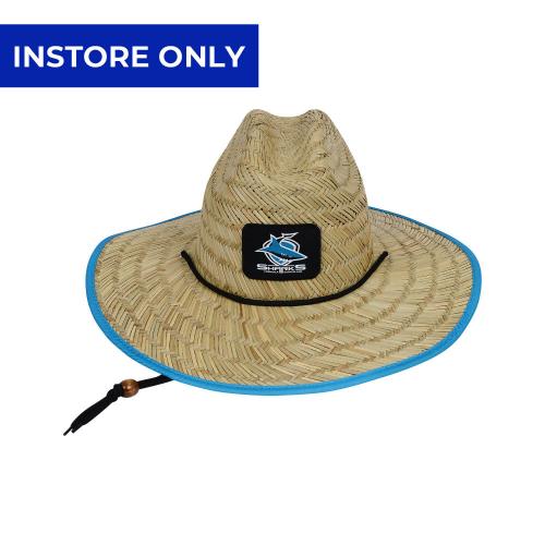 Cronulla Sharks Straw Hat