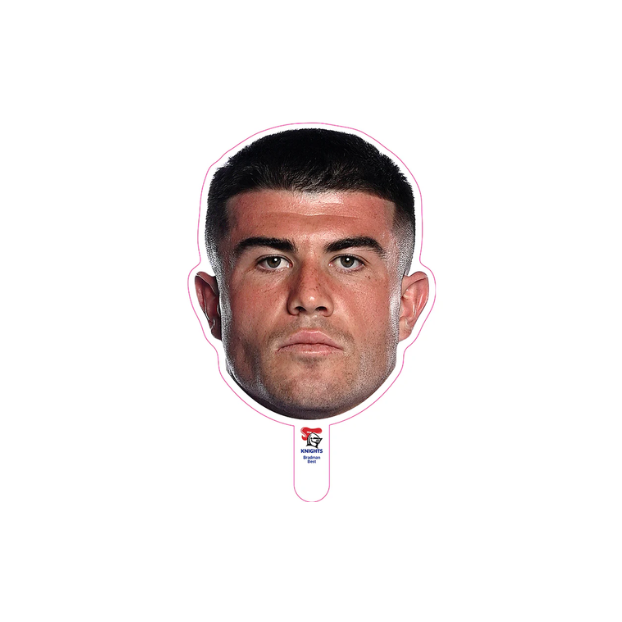 *PRE ORDER DEC* Newcastle Knights Player Head Cut Outs - SMALL