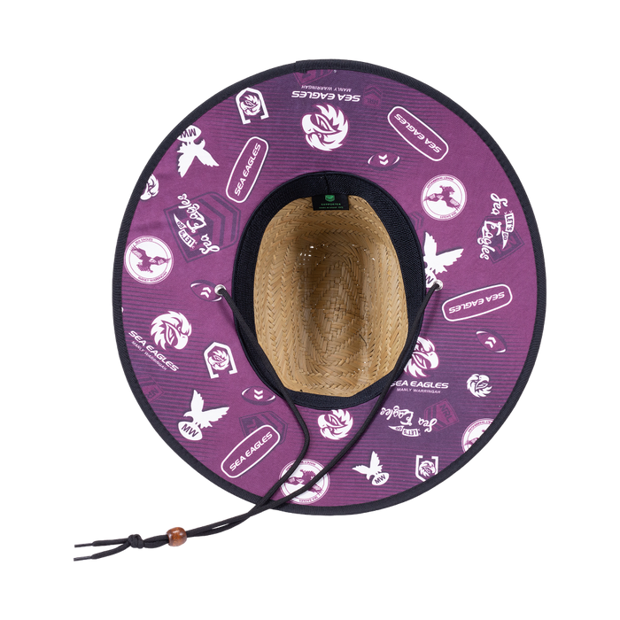 Manly Sea Eagles Straw Hat