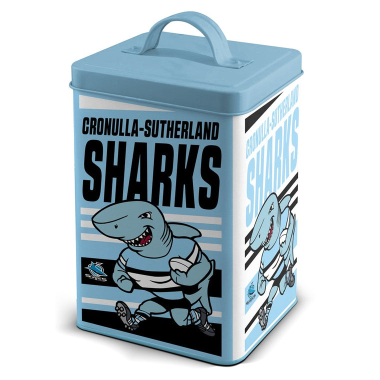 Cronulla Sharks Cookie Tin