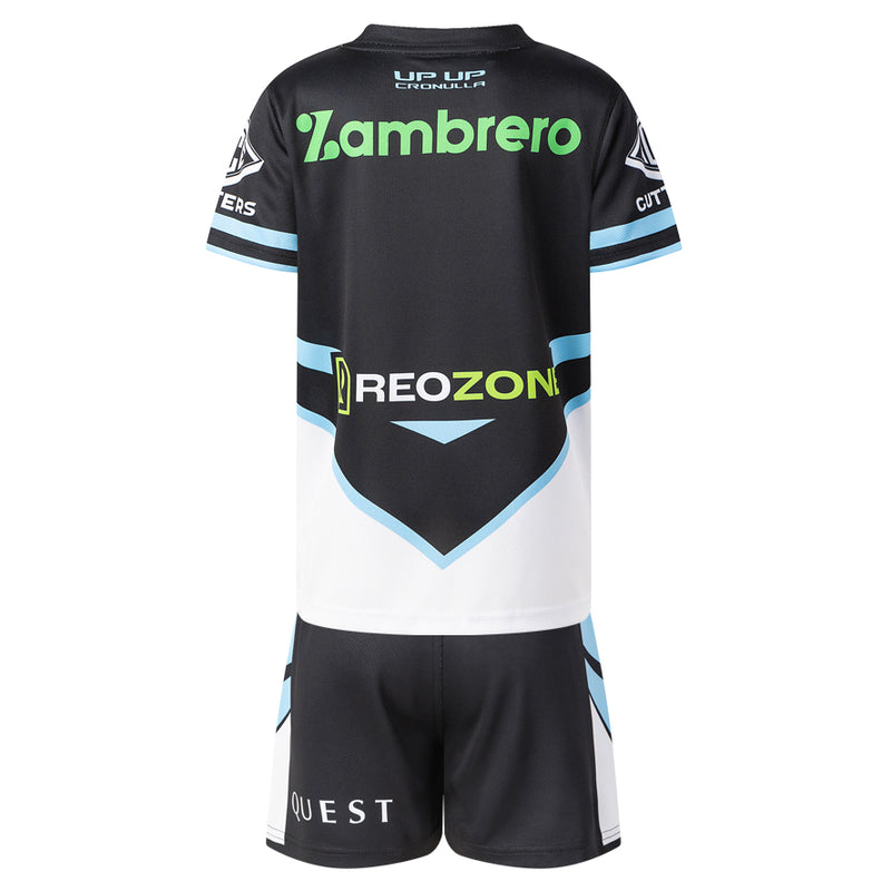 Cronulla Sharks 2026 Baby / Toddler Away Jersey Set