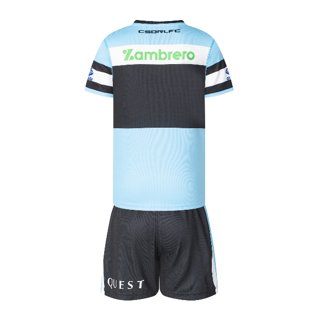 Cronulla Sharks 2025 Baby / Toddler Home Jersey Set