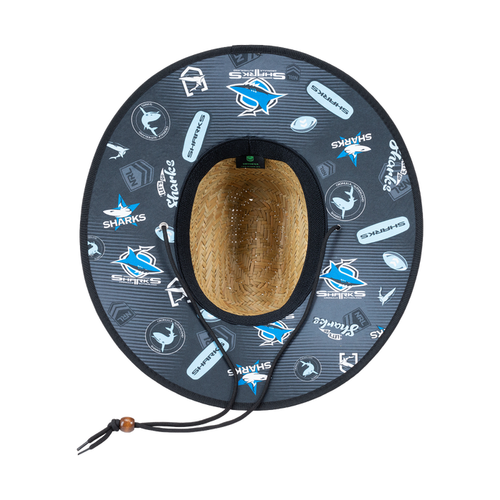 Cronulla Sharks Straw Hat