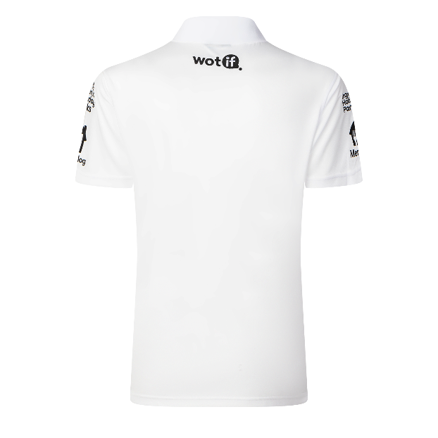 South Sydney Rabbitohs 2025 Mens Players Media Polo - White Back
