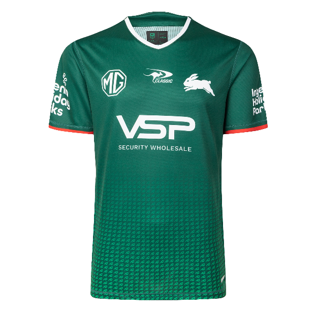 South Sydney Rabbitohs 2025 Mens Players Training Shirt Front