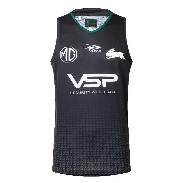 South Sydney Rabbitohs 2025 Mens Players Training Singlet Front