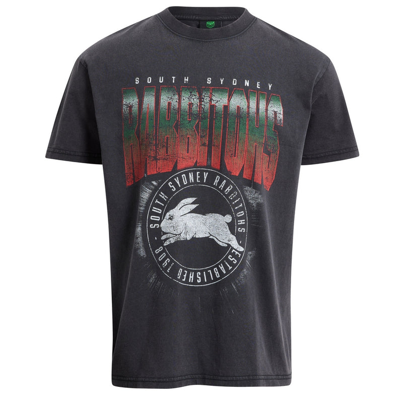 South Sydney Rabbitohs Mens Supporter Shirt - Washed