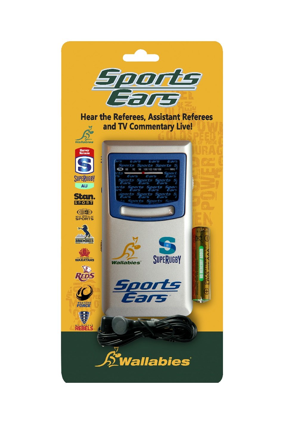 Rugby Union Sports Ears - Premium