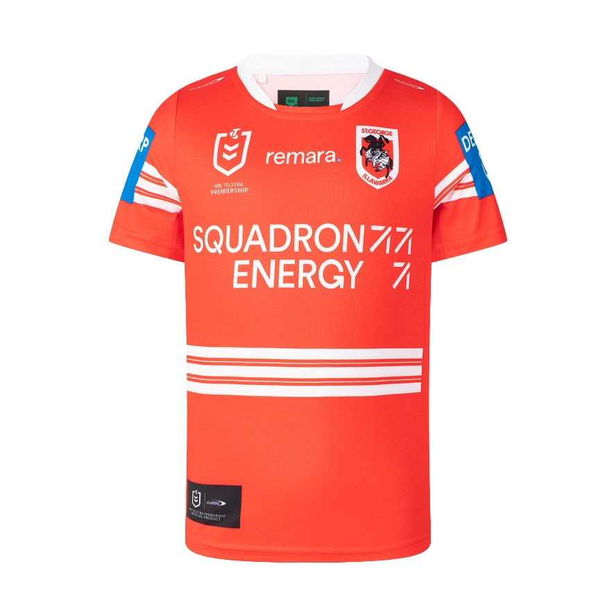 St George Illawarra Dragons 2026 Kids Alternate Jersey
