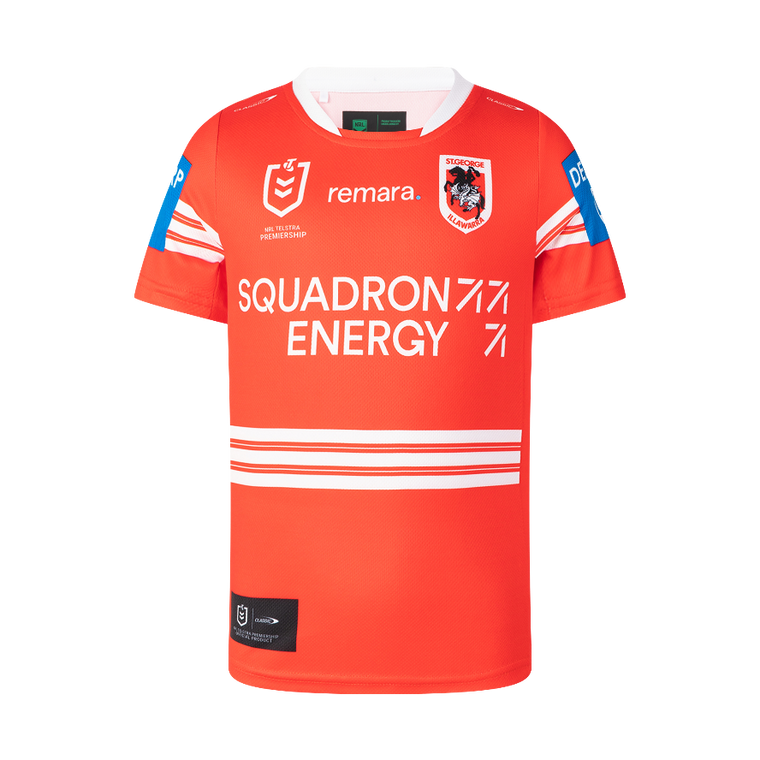St George Illawarra Dragons 2026 Kids Alternate Jersey