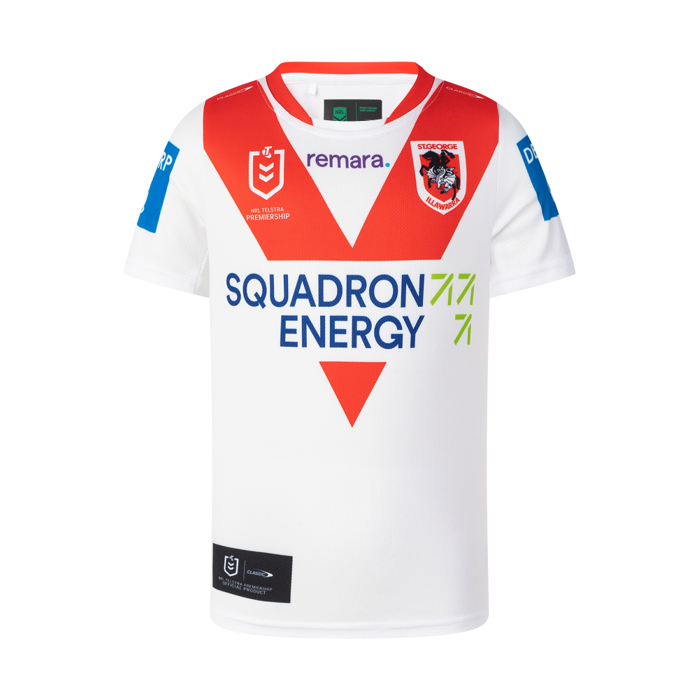 St George Illawarra Dragons 2026 Kids Home Jersey