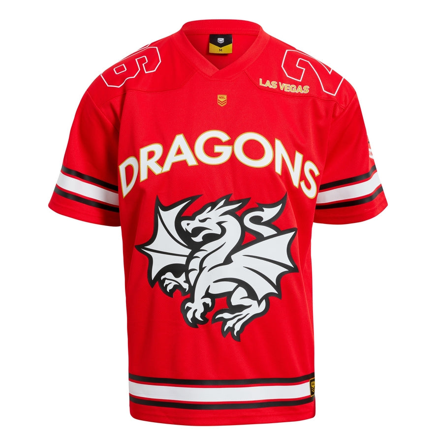 St George Illawarra Dragons Adult 2026 Las Vegas Gridiron Jersey