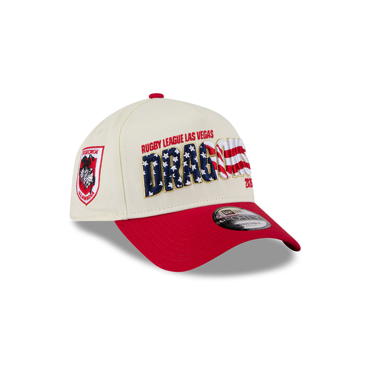 St George Illawarra Dragons Las Vegas 2026 9FORTY A-Frame Snapback - Flag