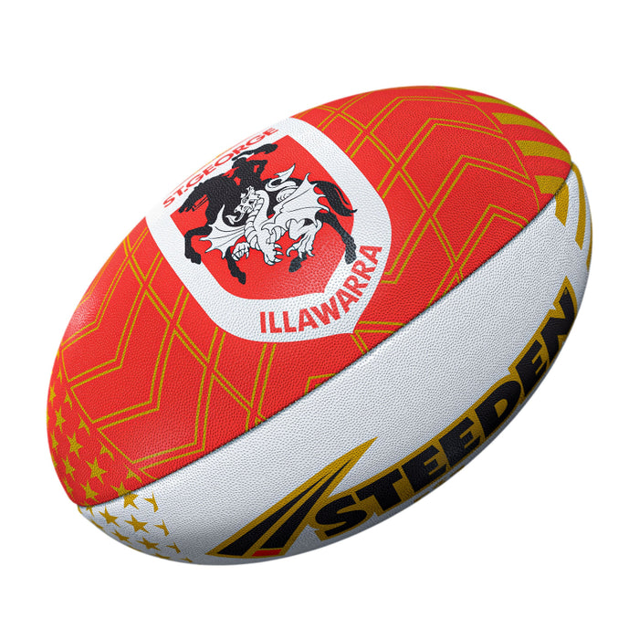 St George Illawarra Dragons Las Vegas 2026 Steeden Supporter Football - Large