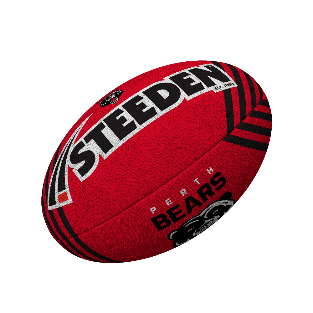 Perth Bears Steeden Supporter Football - Small