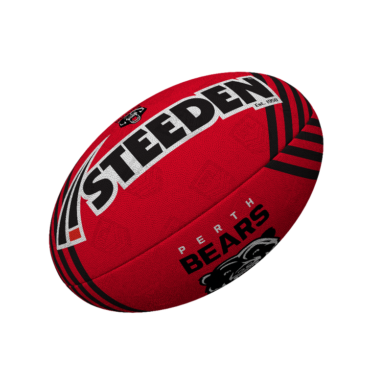 Perth Bears Steeden Supporter Football - Small