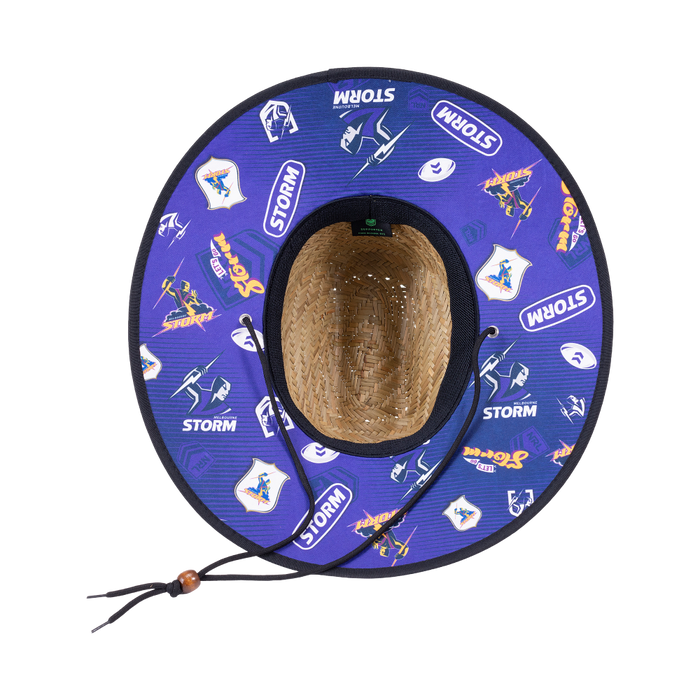 Melbourne Storm Straw Hat