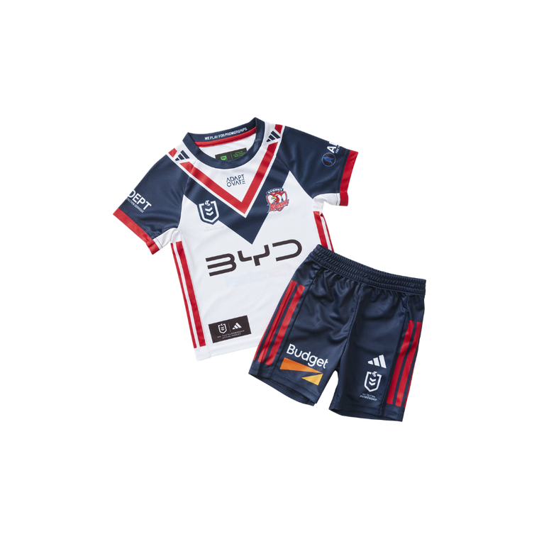 Sydney Roosters 2026 Baby / Toddler Away Jersey Set