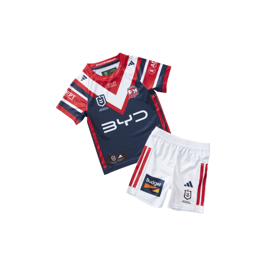 Sydney Roosters 2026 Baby / Toddler Home Jersey Set