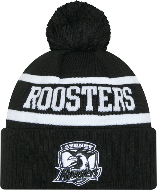 Sydney Roosters New Era Beanie - Monochrome