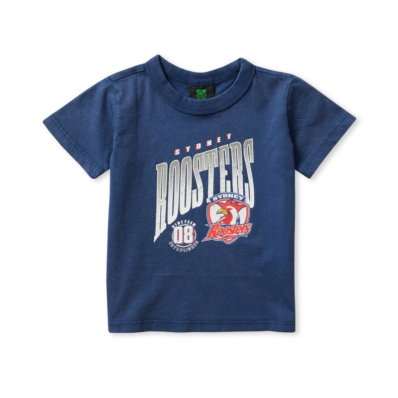 Sydney Roosters Toddlers Supporter Shirt - Washed