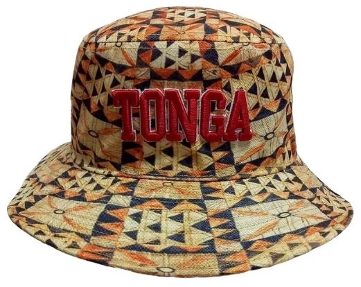 Tonga Bucket Hat - Tapa Design
