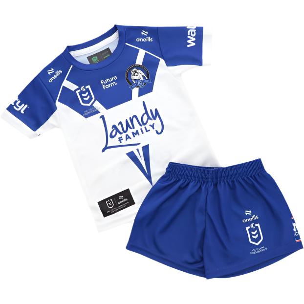 *PRE ORDER DEC* Canterbury Bulldogs 2025 Baby / Toddler Home Jersey Set