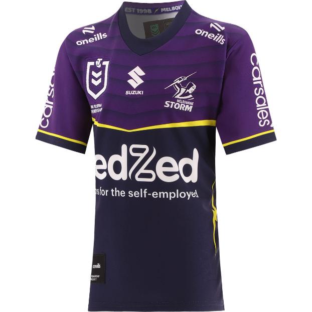 *PRE ORDER DEC* Melbourne Storm 2025 Kids Home Jersey