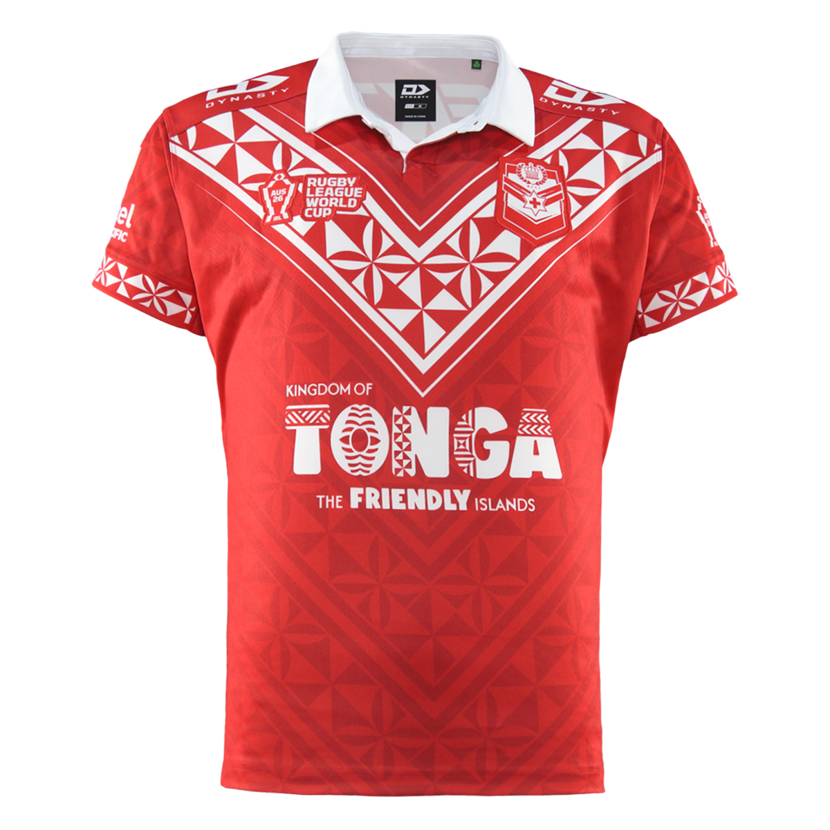 Tonga 2026 Rugby League World Cup Mens Jersey