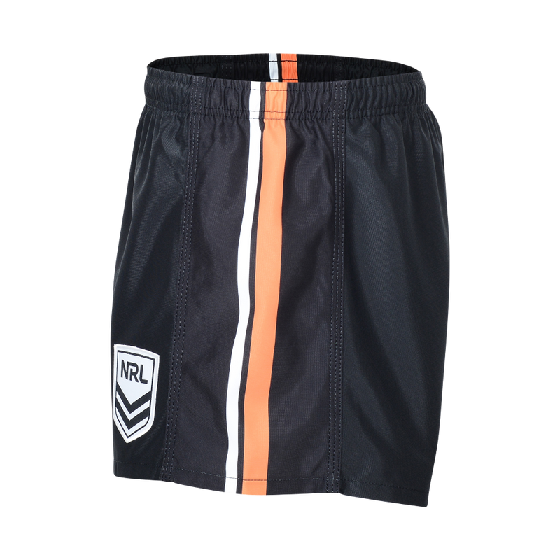 Wests Tigers Kids Replica Player Shorts