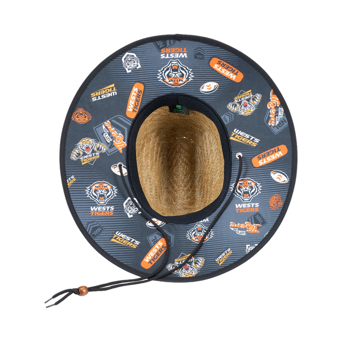 Wests Tigers Straw Hat