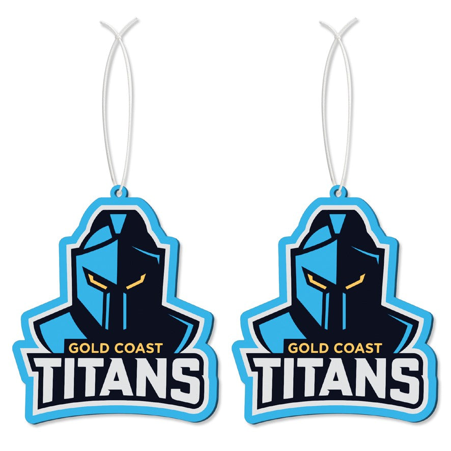 Gold Coast Titans Air Freshener (2pk)
