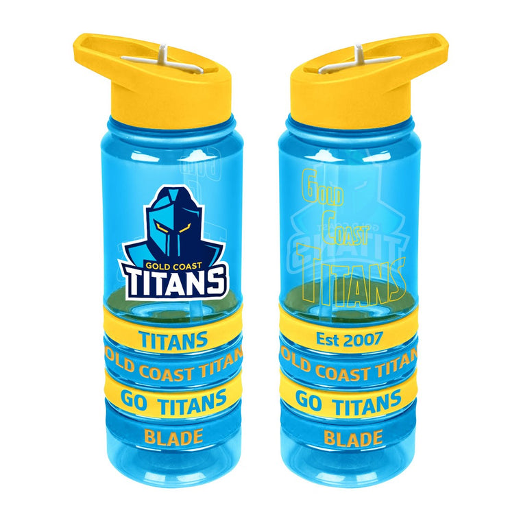 Gold Coast Titans Drink Bottle - Wristbands