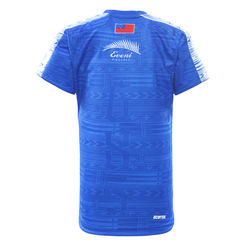 Toa Samoa 2026 Rugby League World Cup Mens Players Training Shirt