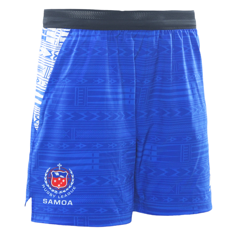 Toa Samoa 2026 Rugby League World Cup Mens Players Training Shorts