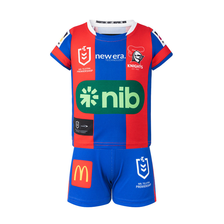 Newcastle Knights 2026 Baby / Toddler Home Jersey Set