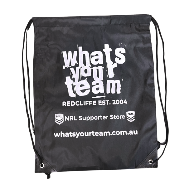 Whats Your Team Drawstring Bag