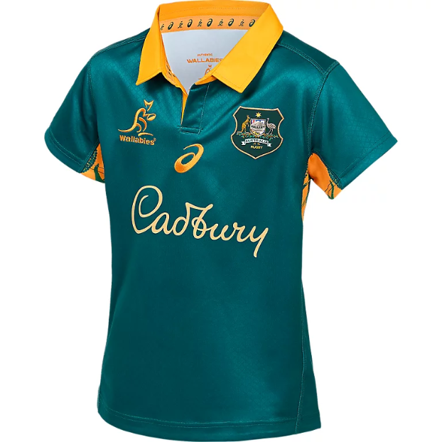 Wallabies 2025 Kids Warm Up Jersey