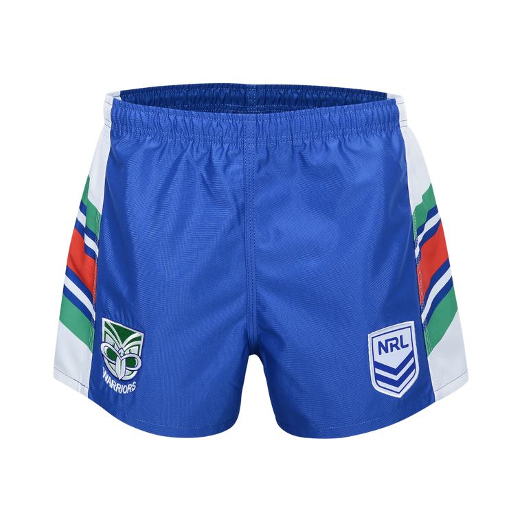 New Zealand Warriors Kids Replica Player Shorts