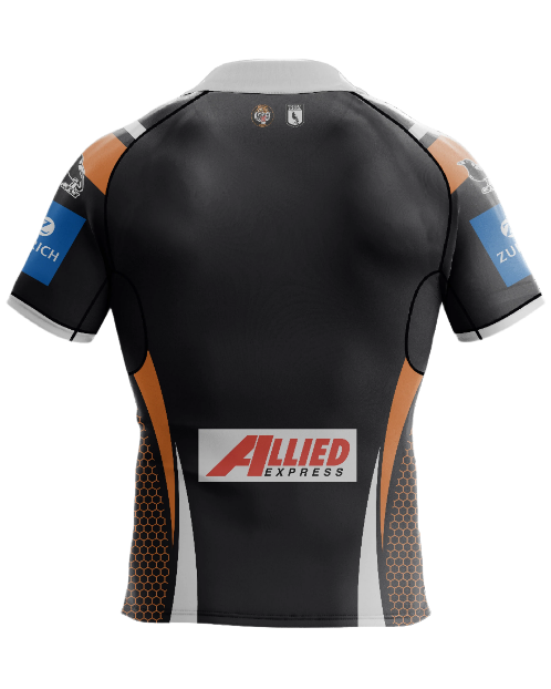Wests Tigers 2025 Kids Home Jersey Back