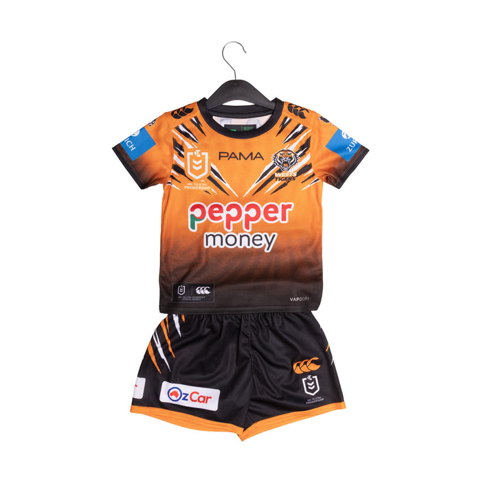 Wests Tigers 2026 Baby / Toddler Home Jersey Set