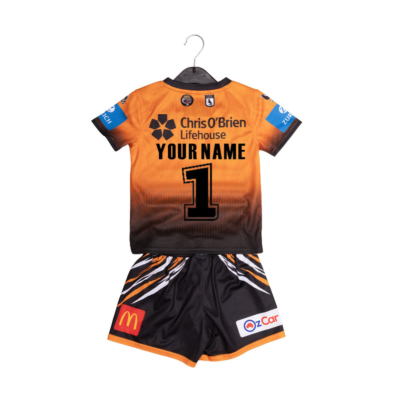 Wests Tigers 2026 Baby / Toddler Home Jersey Set