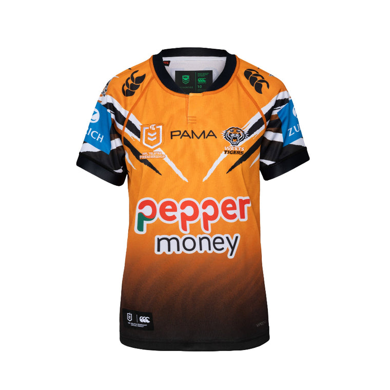 Wests Tigers 2026 Ladies Home Jersey
