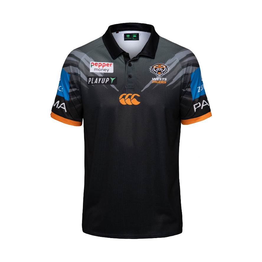 Wests Tigers 2026 Mens Players Media Polo