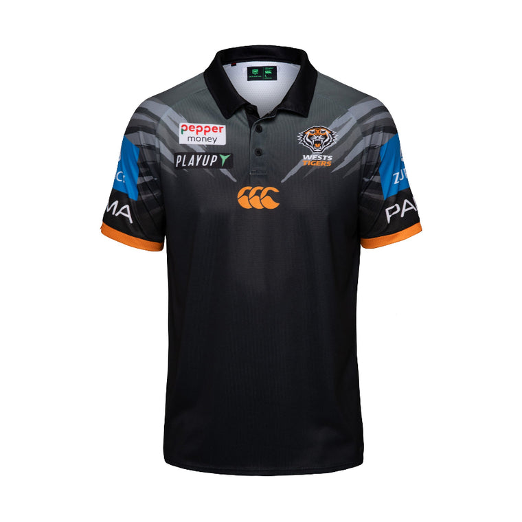 Wests Tigers 2026 Mens Players Media Polo