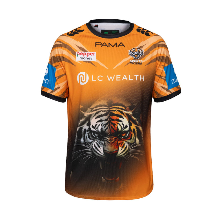 Wests Tigers 2026 Mens Players Training Shirt