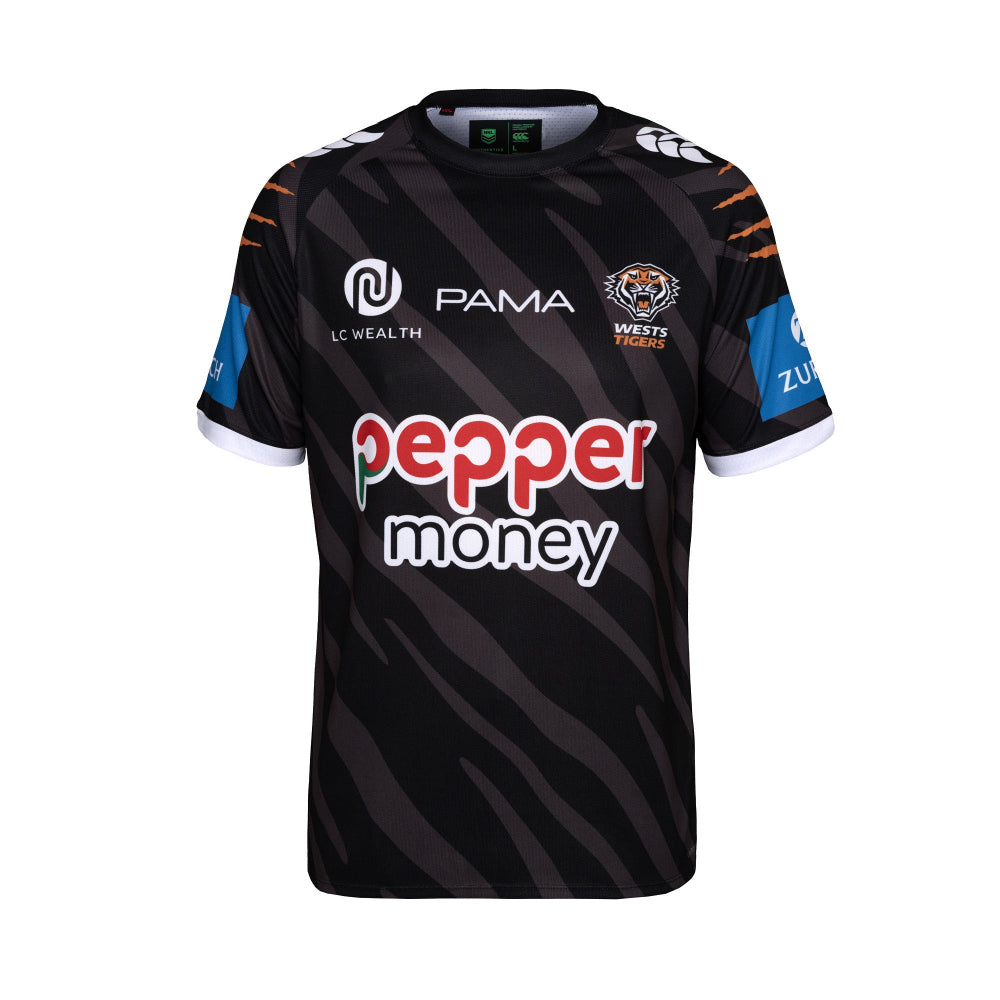 Wests Tigers 2026 Mens Players Warm Up Shirt