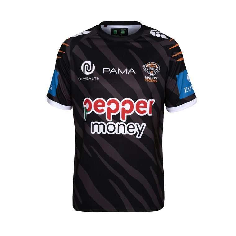 Wests Tigers 2026 Mens Players Warm Up Shirt
