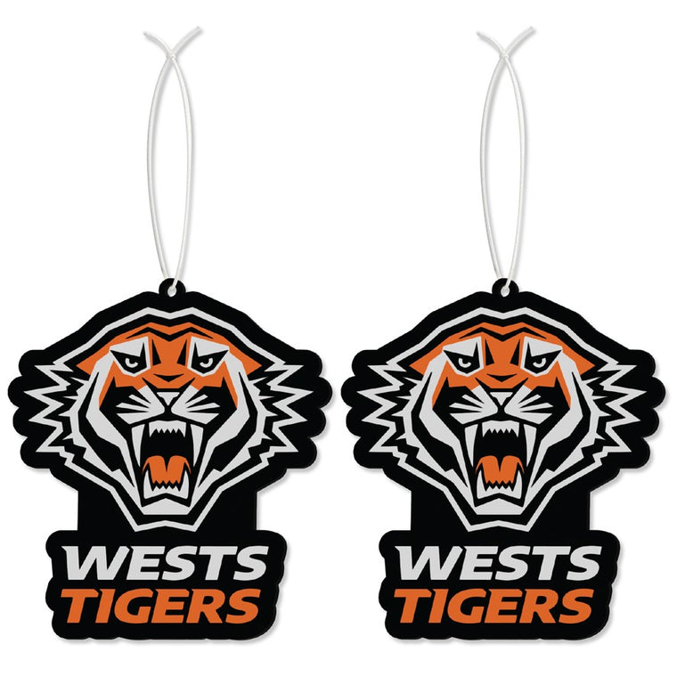 Wests Tigers Air Freshener (2pk)