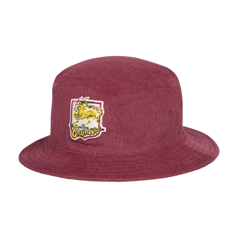 Brisbane Broncos Bucket Hat - Retro Corduroy